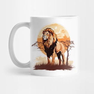 Wild African Lion Mug